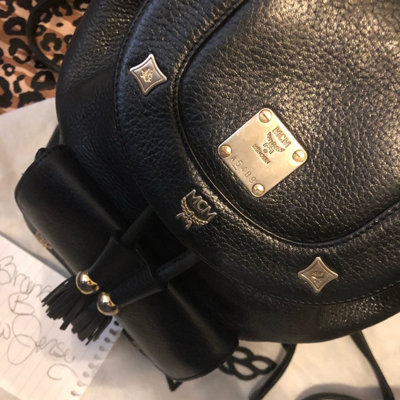 Authentic MCM mini backpack. - Picture 6 of 8